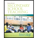 Secondary School Teaching