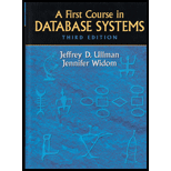 First Course in Database System   With Access