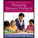 Teachers Guide to Preventing Behavioral