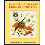 Data Structures and Program Design in C++