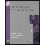 Introduction to Law in Canada