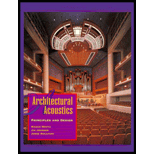 Architectural Acoustics  Principles and Design