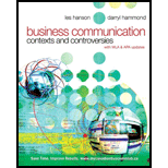 Business Communication   With MLA and APA (CANADIAN)