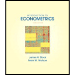 Introduction to Econometrics by James H. Stock and Mark W. Watson - ISBN 9780138009007