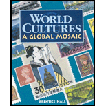 World Cultures  A Global Mosiac 96 Edition, I. Ahmad (9780138318017 