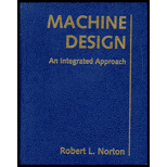 Machine Design  An Integrated Approach / With CD ROM