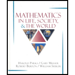 Math in Life, Society, and World, Student Study Guide and Solutions Manual