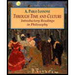 Through Time and Culture  Introductory Readings in Philosophy