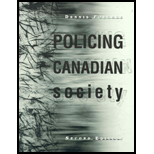 Policing Canadian Society