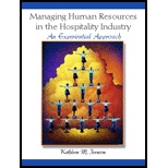 Managing Humans Resources in the Hospitality Industry