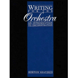 Writing for the Orchestra  An Introduction to Orchestration