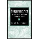 Nonparametrics  Statistical Methods Based on Ranks