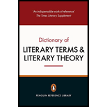 Penguin Dictionary of Literary Terms and Literary Theory by J. A. Cuddon - ISBN 9780141047157
