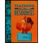 Science-Resources (Grade 1) (Teacher) -  Harcourt, Paperback