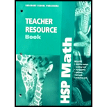 HSP Math: Teacher Resource Book Grade 2 -  HARCOURT SCHOOL PUBLISHERS, Teacher's Edition, Paperback