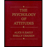 Psychology of Attitudes