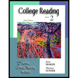 College Reading, Book 2