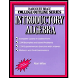 Introductory Algebra  College Outline