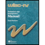 WISC IV  Technical and Interpretive Manual (ISBN10 0158979192 