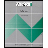 Wisc III Manual