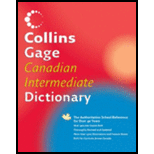 Collins Gage Canadian Intermediate Dict