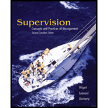 Supervision  Concepts and Practices of Management (Canandian Edition)