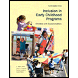 Inclusion in Early Childhood Programs