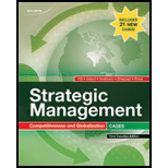 Strategic Management Competitiveness & Globalization Cases (Canadian)