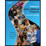 Inclusion in Early Childhood Programs