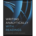 Writing Analytically With Readings With Access (Canadian)