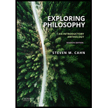 Exploring Philosophy An Introductory Anthology 7TH 21 Edition, by Steven M Cahn - ISBN 9780190089580