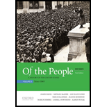Of the People, With Sources - Volume 2 by James Oakes, Michael McGerr and Jan Ellen Lewis - ISBN 9780190254896