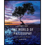 World of Philosophy An Introductory Reader 2ND 19 Edition, by Steven M Cahn - ISBN 9780190691905