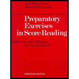 Preparatory Exercises in Score Reading