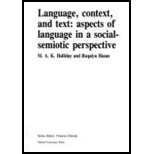 Language, Context, and Text