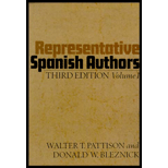 Representative Spanish Authors, Volume I