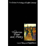 Oxford Anthology of English Literature  Victorian Prose and Poetry, Volume V