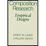 Composition Research  Empirical Designs