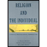 Religion and the Individual  A Social Psychological Perspective