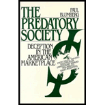 Predatory Society  Deception in the American Marketplace