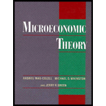 Microeconomic Theory (Cloth)