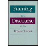 Framing in Discourse