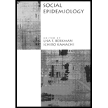 Social Epidemiology