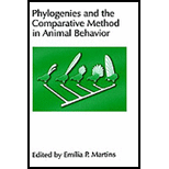 Phylogenies and Compar. Methods in Anim. Behavior