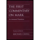 First Commentary on Mark