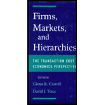 Firms, Markets and Hierarchies