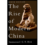 Rise of Modern China