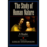 Study of Human Nature A Reader