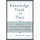 Knowledge, Truth and Duty