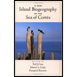 Island Biogeography in Sea of Cortez